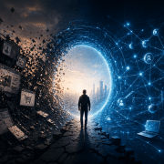 Neuerfindung des Internets (KI generiert)